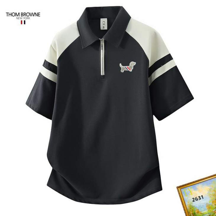Picture of Thom Browne Polo Shirts Short _SKUThomBrowneM-4XL25tr3025425